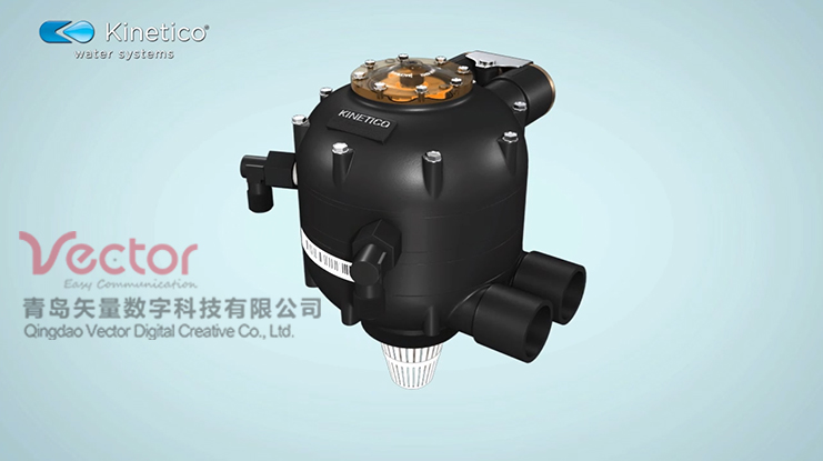 凈水設備三維動畫